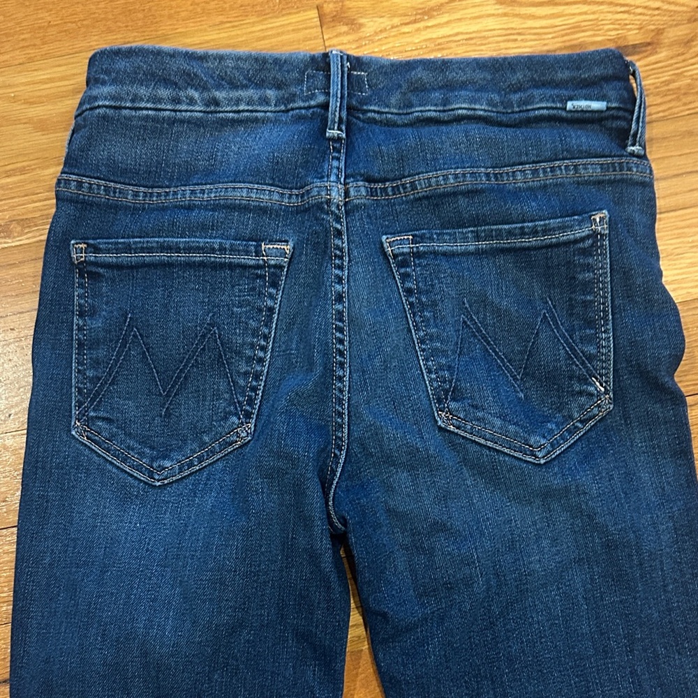 Mother Women's High Waisted Looker Ankle Crop - Pardon My French 26